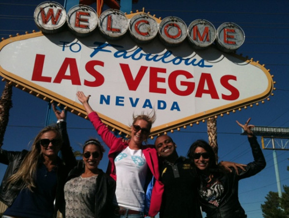 Na Missão EUA, eles entraram no clima da agitação e colocaram Las Vegas para ferver!